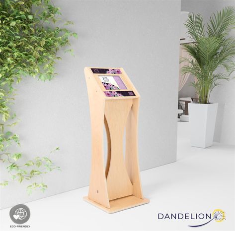 Info Kiosk, Kiosk Branding, Ipad Floor Stand, Ipad Kiosk, Information Kiosk, Digital Kiosk, Spa Room Decor, Retail Fixtures, Cold Plunge