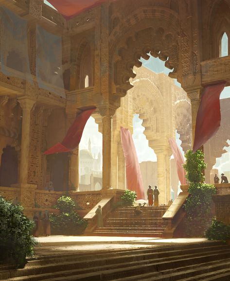 Fantasy City, Fantasy Places, Arte Inspo, Fantasy Art Landscapes, Fantasy Concept Art, Arte Fantasy, 판타지 아트, Environment Concept Art, Fantasy Inspiration