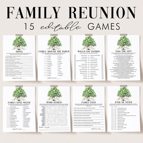 Family reunion recipes