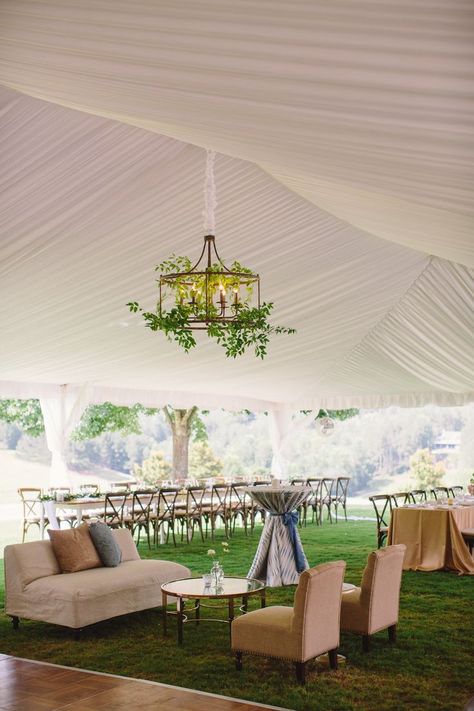 Tent Draping, Upstate South Carolina, Lake Keowee, Golf Course Wedding, Umbrella Wedding, Lake Wedding, Tent Wedding, Mountain Wedding, Golf Course