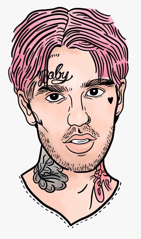 Lil Peep Drawing Ideas, Lil Peep Drawing, Peep Drawing, Drawing Quotes, Bts Drawings, Sketches Easy, Coloring Book Art, Creative Drawing, Celebrity Art