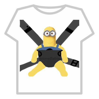 Minion Despicable Me baby - Roblox Roblox T Shirt, Minions Despicable Me, Roblox T-shirt, Create An Avatar, Tshirt Funny, Despicable Me, Mix Match, Minion, Pikachu