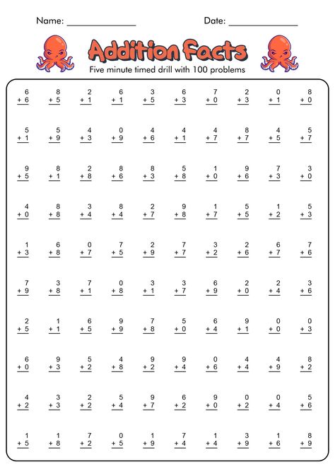 2nd Grade Math Addition Worksheets Free Printable, 1st Grade Activities Printables, Basic Addition Worksheets Kindergarten, Simple Addition Worksheets Free, 1st Grade Math Worksheets Free Printable, 3rd Grade Math Worksheets Free Printable, First Grade Math Worksheets Free, 3rd Grade Worksheets Free Printable, Addition Worksheets 3rd Grade