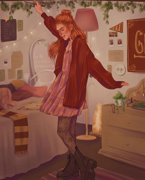 A New Beginning (Hinny Fanfiction) - 7. She's a prankster - Wattpad Lily Luna Potter, Ginny Weasley, A New Beginning, New Beginning, Lily, Fan Art, Fan, Bedroom, Music