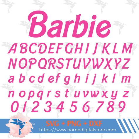 Cricut Barbie, Barbie Font, Font A, Club Card, Canva Tutorial, Laser Cut Sign, Brand Image, Camouflage Patterns, Patterned Sheets