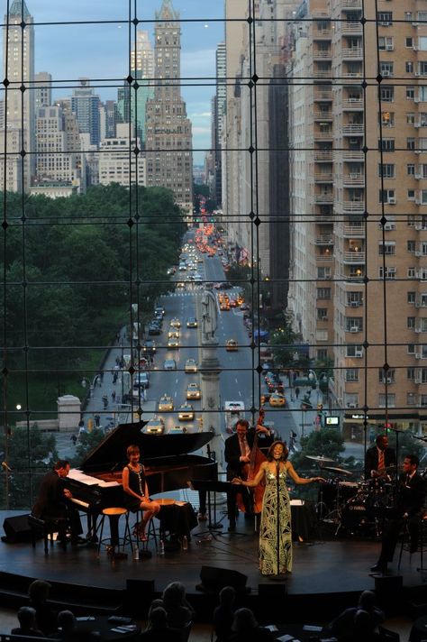 NYC. Jazz singer Nicole Henry  performing at Dizzy's Club Coca-Cola (inside Time Warner Center), Columbus Circle Lincoln Center Nyc, Photography Culture, Vacation Budget, Things To Do In Nyc, Food Tourism, Jazz At Lincoln Center, To Do In New York, Columbus Circle, Best Honeymoon Destinations