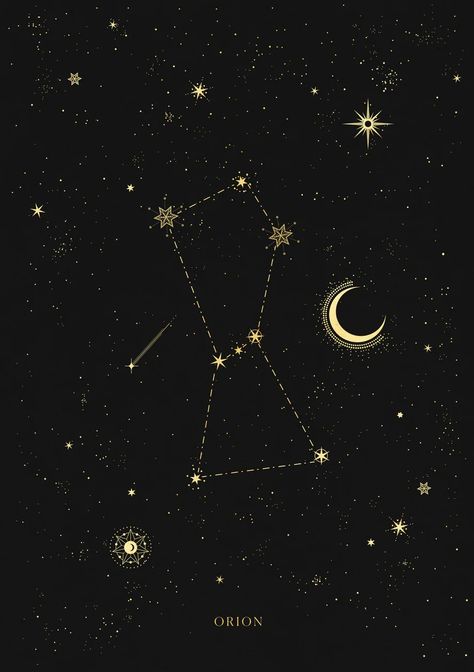 Orion The Hunter Greek Mythology, Orions Belt Constellation, Cassiopeia Constellation, Ursa Major Constellation, Canis Major, Orion's Belt, Orion Constellation, Ursa Minor, Star Maps