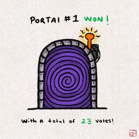 🎉 Exciting News!✨ The votes are in for the portal design of my comic book zine series! 📚🌟 Portal #1 has won with 23 votes across my social platforms. 🏆 Thank you for your outstanding support and participation! I am looking forward to using this design in my comic! Stay tuned for more comic-related votes and updates! Scroll to see the original sketches of both portals! ➡️ • • • • [Comics, art, illustration, D&D, dungeon master, portal, Indie comics, kidlit art, sci-fi, adventure, solar punk] ... Portal Illustration, Kidlit Art, Solar Punk, Indie Comics, Portal Design, Indie Comic, The Portal, I Am Looking, T Art