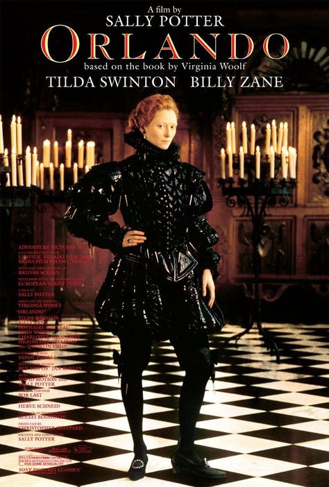 Tilda Swinton in "Orlando" based on the book by Virginia Woolf. Description from pinterest.com. I searched for this on bing.com/images Orlando Film, Jimmy Somerville, Film Rio, Sandy Powell, Adventure Picture, Billy Zane, Beau Film, Fritz Lang, I Love Cinema