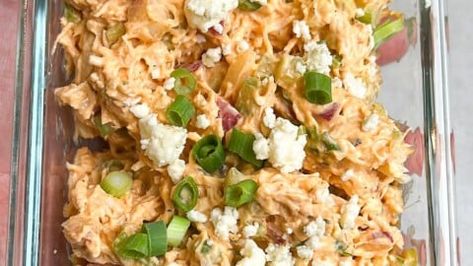 Buffalo Chicken Salad Buffalo Chicken Salad Recipe, Buffalo Ranch Chicken, Zesty Chicken, Easy Buffalo Chicken, Buffalo Chicken Salad, Spicy Salad, A Spicy Perspective, Salad Recipes Video, Chicken Salad Recipe