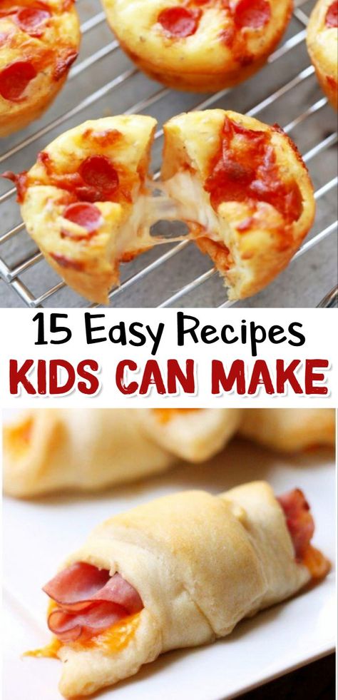 easy recipes kids can make #easyrecipeskidscanmake #easyrecipesforkids #recipesforkids #kidsactivities #kidscooking #easyrecipes #simpleideasforkids #afterschoolsnacks #kids #easyrecipe #kidsinthekitchen #healthysnacksforkids #healthymeals #craftsforkids Recipes Kids Can Make, Best Egg Recipes, Gluten Free Recipes For Kids, Best Sandwich Recipes, Kids Cooking Recipes, Best Seafood Recipes, Condiment Recipes, Best Bread Recipe, Best Appetizer Recipes