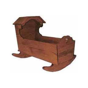 Woodworking Project Paper Plan to Build 18th Century Hooded Cradle Cradle Plans, Intermediate Woodworking Projects, Baby Cradle Plans, Cradle Woodworking Plans, Woodworking Plans Patterns, Popular Woodworking Projects, Wooden Cradle, Chair Woodworking Plans, Woodworking Projects For Kids