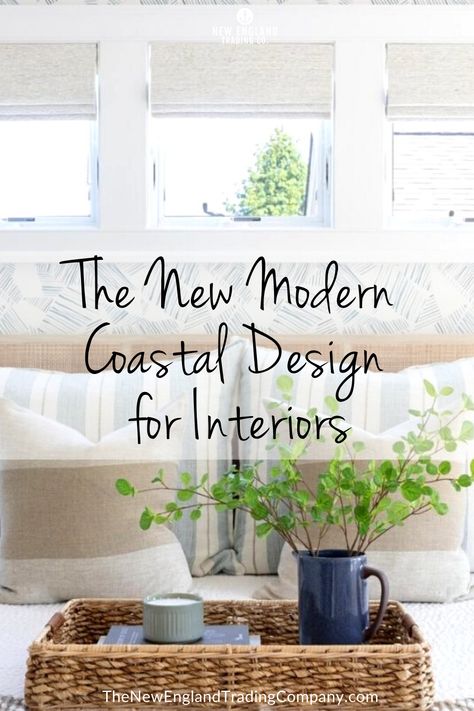 Modern Traditional Coastal Living Room, 70s Coastal Decor, Soothing Home Decor, Seaside Home Decor Coastal Style, Contemporary Coastal Interior, Modern Beach Farmhouse Decor, Modern Coastal Cottage Living Room, Florida Style Decor Interior Design, Modern Beach House Mood Board