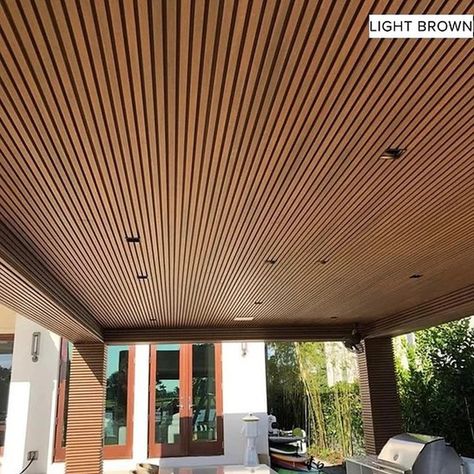 Outdoor wall panels offer a seamless blend of style and functionality, providing a versatile solution for any outdoor space. Our cladding options are designed to withstand the elements while adding a touch of sophistication to your exterior design. Transform your outdoor area with our innovative fluted panels and elevate your space to new heights. ✅ For additional information, feel free to contact us via WhatsApp using the following contacts: 0705 464 8003 We deliver to all state in Nigeria... Wood Cladding Exterior Modern, Composite Cladding Exterior, Exterior Cladding Ideas, Cedar Siding Exterior, Exterior Wood Cladding, Cedar Siding Colors, Exterior Wood Trim, Exterior Siding Colors, Composite Siding