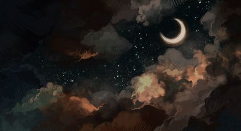 SHAN [Alisee] 🌸 on Twitter: "✨🌙✨  wanted to practice something new… " Sky Twitter, Facebook Cover Photos Vintage, Fb Background, Facebook Background, About Moon, Night Sky Art, Cover Pics For Facebook, Fb Cover Photos, Moon Aesthetic