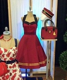 Hollywood Tower of Terror dress Cherry Tree Lane, Hollywood Tower Of Terror, Vestidos Pin Up, Disney Dapper Day, Cosplay Disney, Vestidos Retro, Disney Souvenirs, Disney Dress, Tower Of Terror