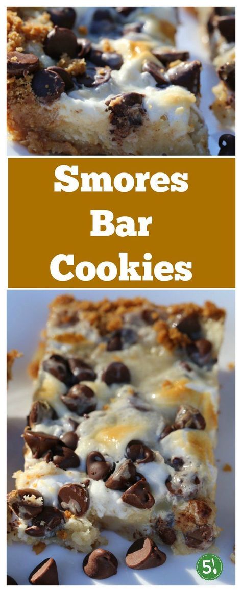 Mini Marshmallows Recipes, Recipes Using Marshmallows, Yummy Brownie Recipes, Cracker Dessert, Marshmallow Desserts, Cookies With Chocolate Chips, Smores Bar, Super Cookies, Cookies With Chocolate