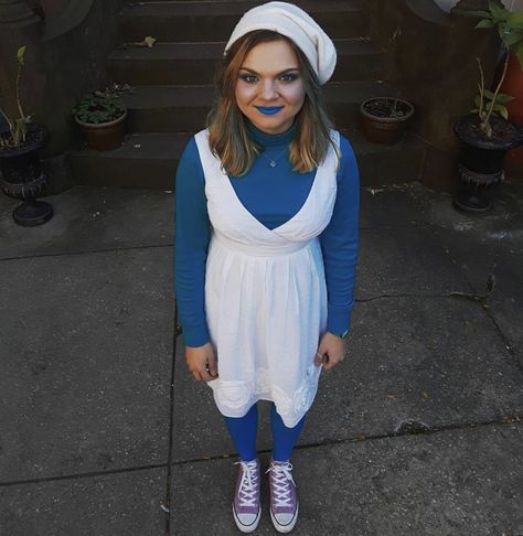 Smurfette Costume, Smurfette Costumes, Smurf Costume, Costume For Women, Halloween 2022, Costume Diy, Halloween 2023, Halloween Outfit, Kids Halloween