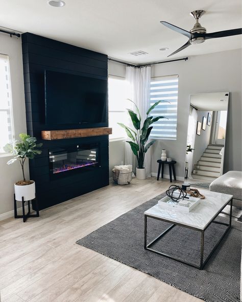 Not sold at Las Vegas Centennial … curated on LTK Las Vegas Home Decor, Vegas Home Decor, Condo Style, Built In Electric Fireplace, Las Vegas Homes, Vegas Style, Home Upgrades, Living Room Inspo, Electric Fireplace