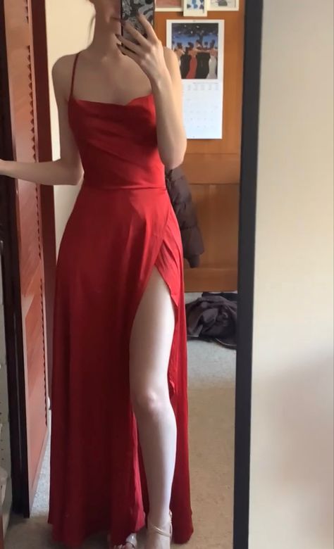 Red Silk Slip Dress Long, Slim Red Prom Dress, Red Satin Dress Prom, Prom Dresses Long Elegant Silk, Red Winter Formal Dresses Long, Red Silky Dress Long, Long Red Silk Dress, Prom Dresses Flat Chest, Red Silk Dresses