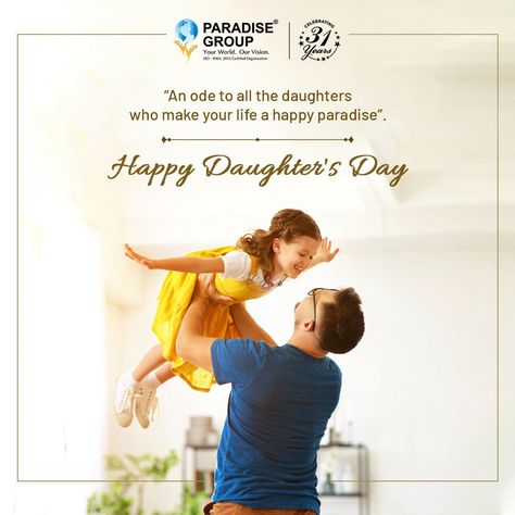 World Daughters Day Wishes, Daughters Day Creative Ads, Daughter's Day Wishes, Happy Daughter's Day, Paradise Group, Happy Daughters Day, Daughter's Day, Daughter Day, National Daughters Day