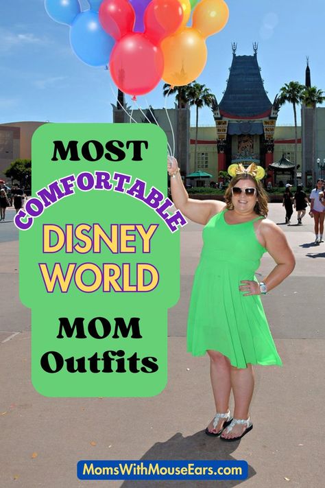 Are you trying to figure out what to wear to Disney World so that you're comfortable but still feel put together? Have you put together your Disney World packing list yet? Here's everything you need when packing for your Disney family vacation! Check out this post on what to wear to Disney World for women. Learn everything you need to know about visiting Walt Disney World including packing tips. And while you're there be sure to check out my other posts on Disney World tips and tricks. Easy Disney Outfits, Christmas Outfits Plus Size, Easy Disneybound, Disneyland Outfits Aesthetic, Disney World Family Outfits, Plus Size Disney Outfits, Outfit Ideas For Moms, Disney Vacation Outfits, Magic Kingdom Outfit