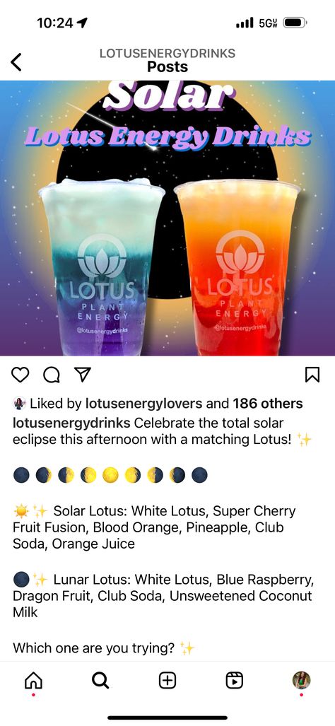 Halloween Lotus Energy Drinks, Winter Lotus Drinks, Lotus Energy Drinks, Lotus Drink Ideas, Lotus Recipes, Lotus Drinks, Lemonade Business, Lotus Recipe, Lotus Energy