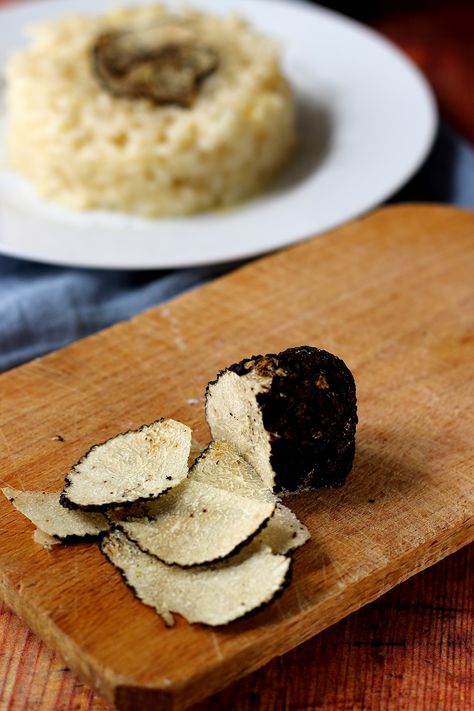 My Foodie Days | Black Summer truffle risotto Black Summer Truffle Recipes, Black Truffle Recipe, Truffle Risotto, Boil Carrots, Rice Types, Truffle Recipes, Summer Truffle, Risotto Rice, Truffle Recipe