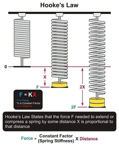 Hooke's Law Law Infographic, Infographic Diagram, Newtonian Fluid, Non Newtonian Fluid, How The Universe Works, How To Study Physics, Similes And Metaphors, Physics Notes, Fluid Mechanics