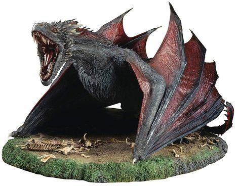 Game of Thrones: Drogon 1: 6 Scale Figure Game Of Thrones Drogon, Game Of Thrones Figures, Dragon Born, Game Of Thrones Series, Game Of Throne Daenerys, Hbo Game Of Thrones, Dragon Games, Sideshow Collectibles, Bob Ross