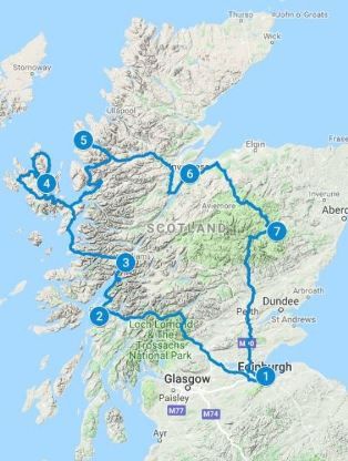 Scotland Itinerary, Itinerary Design, Best Of Scotland, 2 Days Trip, Scotland Vacation, Scotland Road Trip, Itinerary Ideas, Scotland Trip, Visit Edinburgh