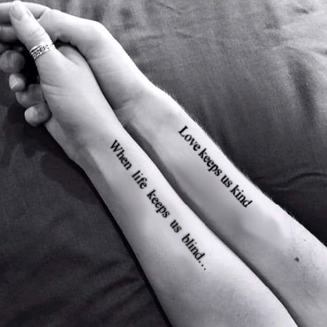 Linkin Park Love Quote Tattoos Harry Potter Quotes Tattoo, Harry Potter Couples, Couple Tattoos Love, Partner Tattoos, Hp Tattoo, Cute Couple Tattoos, Couples Tattoos, Tattoos Infinity, Couple Tattoos Unique