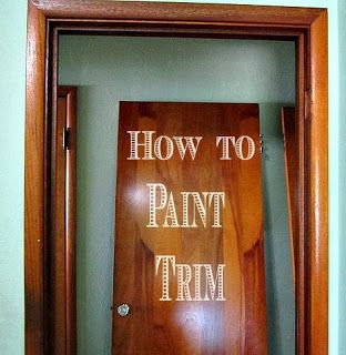 Burnished Adornments: How to Paint Wood Trim (Part One) Bedroom Wood Trim, Paint Wood Trim, Finish Basement Ceiling, Big Living Room Decor, Painting Wood Trim, Interior Wood Trim, Stained Trim, Small Basement Remodel, Basement Furniture