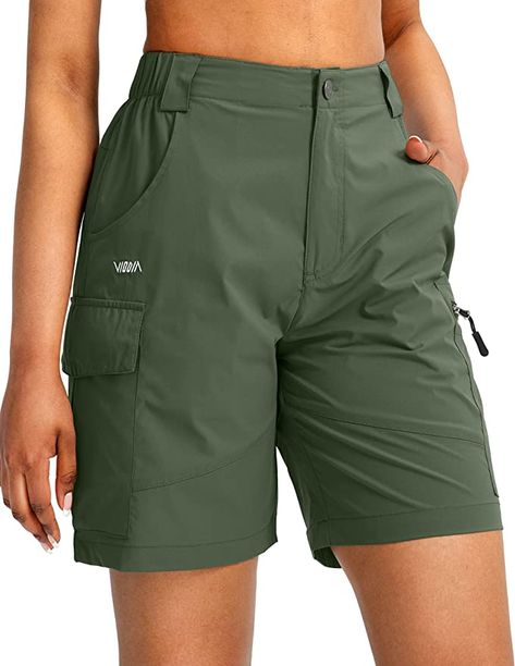 Boho Fashion Spring, Shorts Design, High Waisted Floral Shorts, Hiking Shorts, Casual Summer Shorts, Lightweight Shorts, Shorts For Women, Cargo Pocket, Hiking Women