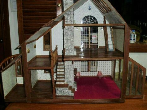 Brookwood Dollhouse, Dollhouse Furniture Kits, Diy Barbie House, Diy Playhouse, Dollhouse Diy, Mini Furniture, Doll House Plans, Mini Doll House, Dollhouse Projects