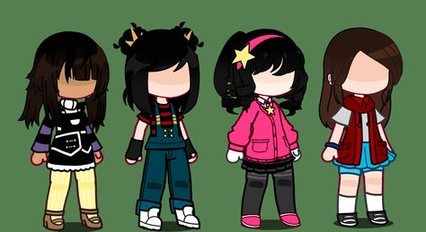 Please give credit if you use them, thx! :) Gl2 Kid Outfits, Cassidy Outfit, Fanf Gacha, Gacha Design, Gacha Designs, Fnaf Au, Fnaf Gacha, Gacha Things, Kid Outfits