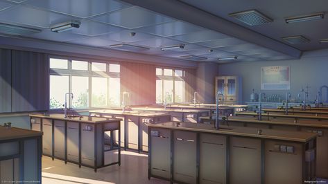 Classroom Background, Science Labs, Episode Interactive Backgrounds, Anime Classroom, Episode Backgrounds, Anime City, Scenery Background, Image 3d, Background Drawing