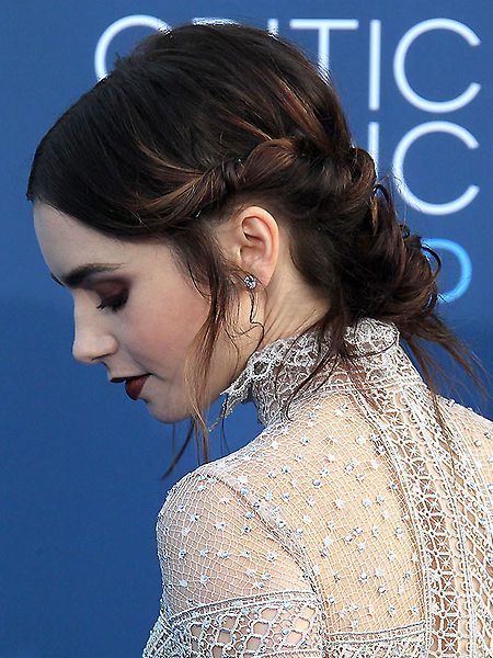 Lily Collins Hair, Lily Collins Style, Little Miss Perfect, Lily Collins, Beauty Icons, Makati, Choice Awards, Perfect Hair, Prom Hair