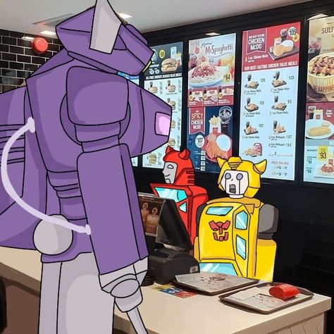 Shockwave Transformers, Transformers Mtmte, Transformers Starscream, Transformers Memes, Transformers 5, Transformers Funny, Science Guy, Transformers Bumblebee, I Robot