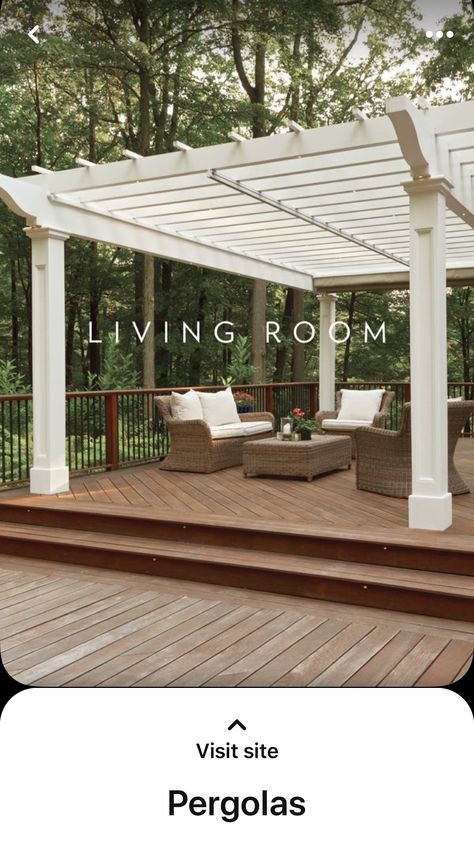 Pergola Attached To Covered Patio, Pergolas On Decks, Pergola On Deck Attached To House, Pergola On Patio, Pergola By Pool, Pergola Over Deck, Pergola Styles, Pergola Shade Ideas, Porch With Pergola