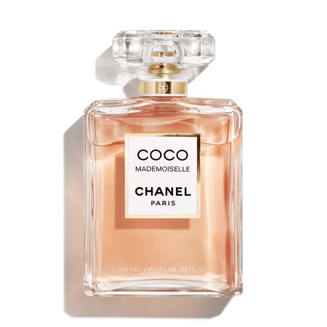 Shop COCO MADEMOISELLE Eau de Parfum Intense Spray - 3.4 FL. OZ. and discover more Fragrances at CHANEL.com. Shop now and enjoy complimentary samples. Madmoisell Chanel Perfume, Chanel Madamemoiselle Perfume, Coco Madamemoiselle Perfume, Perfumes Aesthetic, Mademoiselle Perfume, Profumo Victoria Secret, Koleksi Parfum, Perfume Chanel, Coco Chanel Mademoiselle