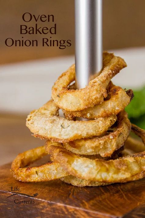 Oven Baked Onion Rings, Rings Homemade, Onions Recipes, Baked Onion Rings, Homemade Onion Rings, Baked Onion, Munchies Recipes, Toast Hawaii, Onion Rings Recipe