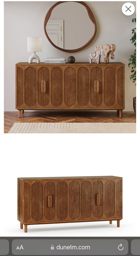 Tambour Cabinet, Resort Furniture, Crockery Design, Contemporary Sideboard, House Interior Design Styles, Kitchen Cupboard Designs, Foyer Decor, Living Room Design Inspiration, Decor Home Living Room