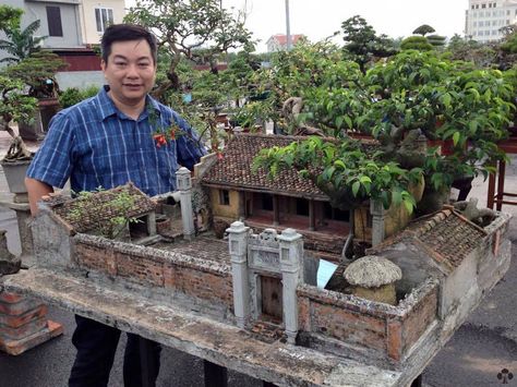 Miniature landscape Mini Zen Garden Design, Jardin Zen Miniature, Zen Garden Miniature, Miniature Zen Garden, Mini Zen Garden, Zen Garden Design, Ancient Houses, Bonsai Art, Bonsai Plants