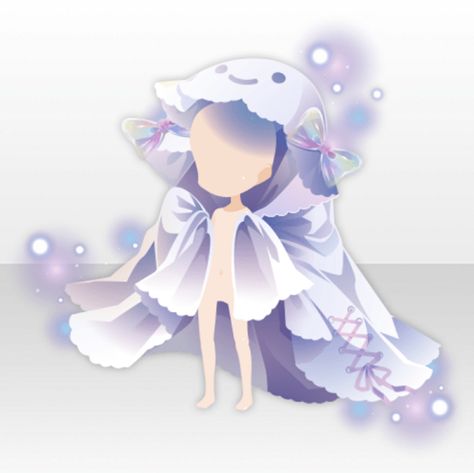 Cocoppa Play Accessories, Cocopaplay Outfit, Cocoppaplay Outfits, Cocoppa Play Hair, Cocoppa Accessories, Ghost Outfit, Pastel Ghost, Ghost Hat, Anime Hats