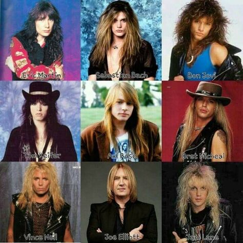 Poison Band, Bret Michaels Poison, 80s Hair Bands, Bret Michaels, Skid Row, 80s Rock, Mr Big, Def Leppard, Big Band