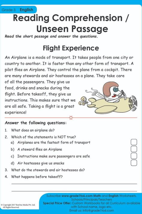 This Unseen Passage for Class 3 English features important passages with questions and answers and have been designed based on the latest CBSE NCERT syllabus Subscribe to www.grade1to6.com for just $25 a year to get 6000 plus Maths and English worksheets for Grade 1 to Grade 6 #mathworksheets #schoolprincipals #englishworksheets Cbse Class 3 English Worksheet, Unseen Passage For Grade 1, Passage With Questions And Answers, Comprehension For Class 3 With Answers, Unseen Passage In English Class 4, Comprehension Passage For Grade 3, Unseen Passages For Grade 2, Unseen Passage For Class 1, Unseen Passage In English Grade 3