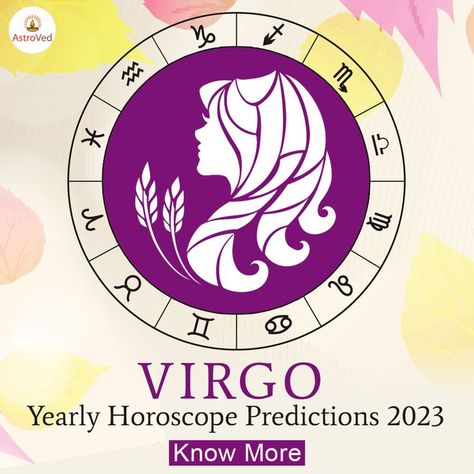 Virgo general horoscope 2023 is ready. Get your copy today. Find out what is in store for 2023. Speak to our astrologer for an elaborate report. Virgo 2023, New Moon Solar Eclipse, Horoscope 2023, Moon Horoscope, October Horoscope, Zodiac Signs In Love, Horoscope Sagittarius, Sagittarius Love, Yearly Horoscope