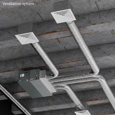 Air Ventilation Design, Hvac Ductwork, House Ventilation, Hvac Design, Hvac Duct, Garage Guest House, Refrigeration And Air Conditioning, Ducted Air Conditioning, Ventilation Design