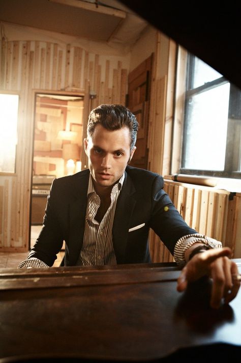 *_* Piano Photoshoot, Male Portrait Poses, Musician Photography, Penn Badgley, Men Photoshoot, Art Department, Artist Management, Hair Stylists, Portrait Poses